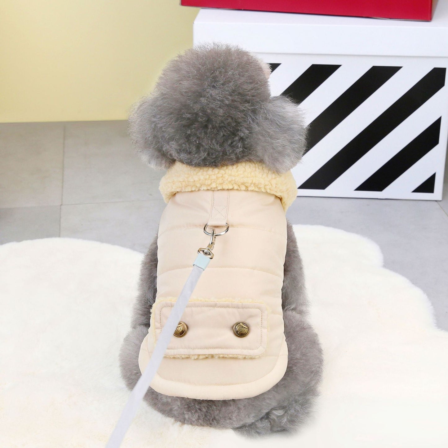 Teddy Coat - Nordic Fur Collar