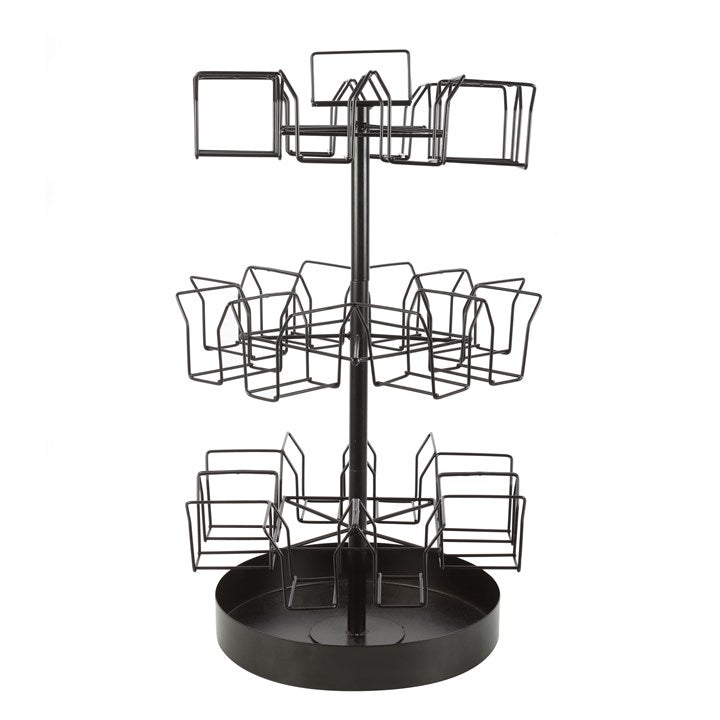 Black Metal Tabletop Spinner Display