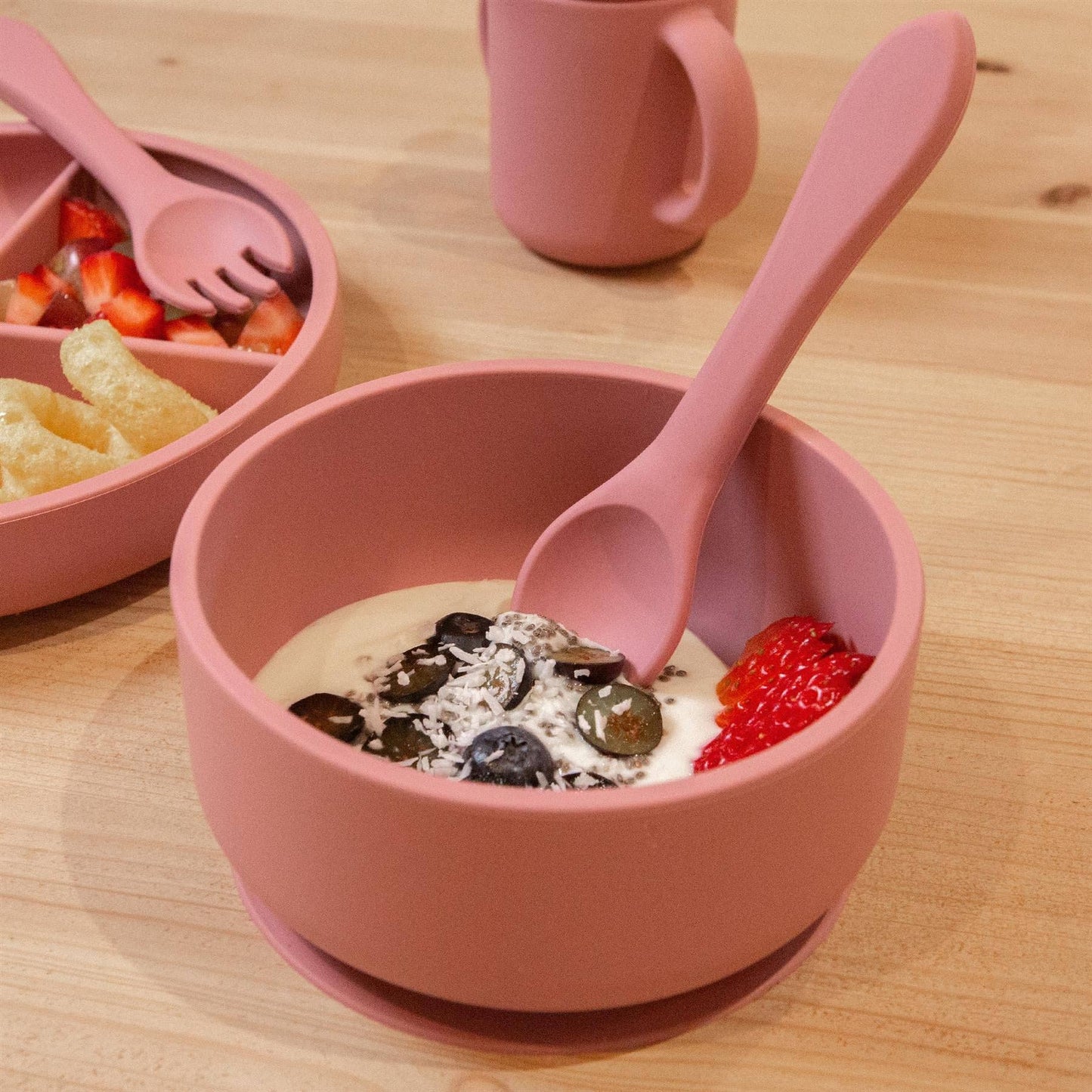 Baby Silicone Suction Bowl - By Tiny Dining
