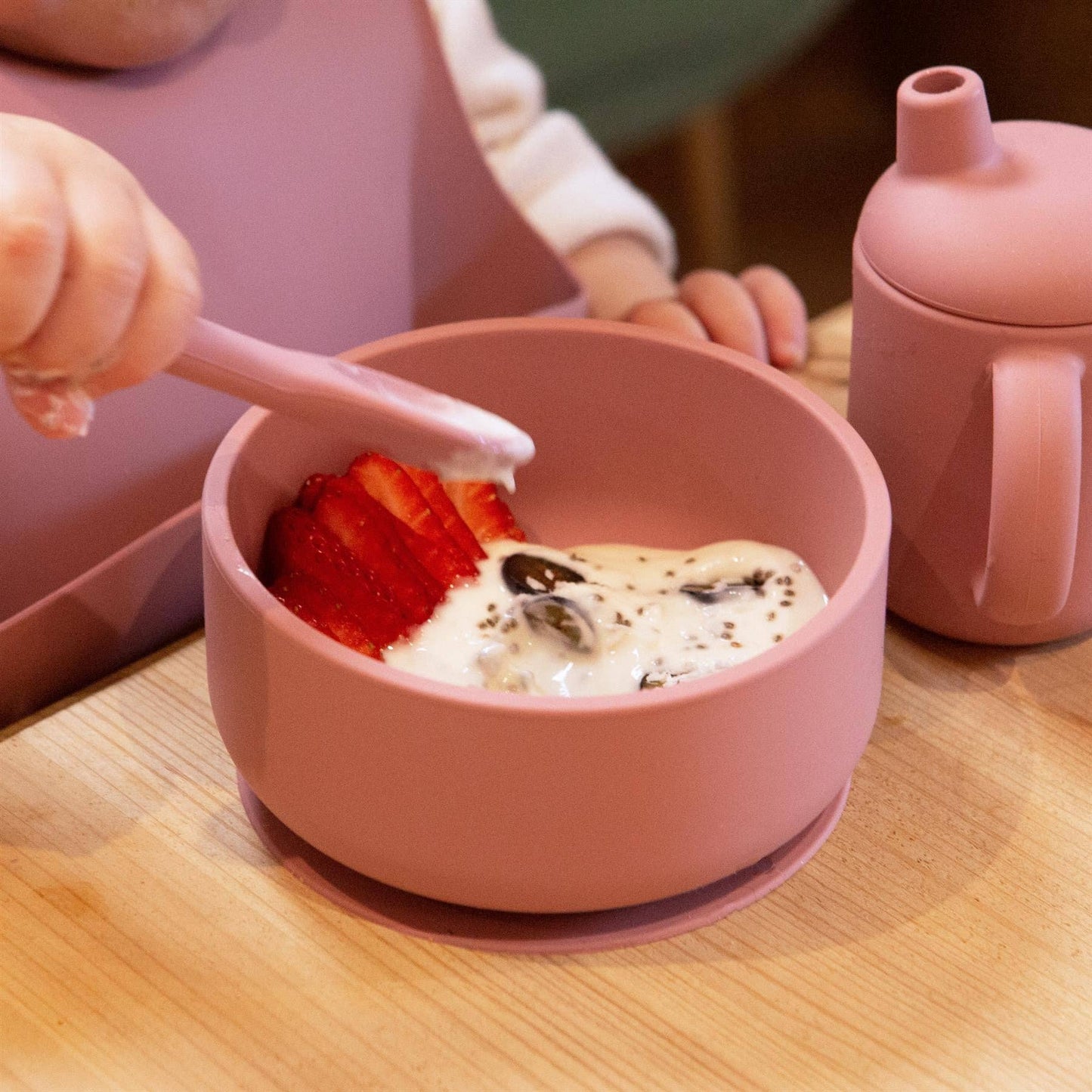 Baby Silicone Suction Bowl - By Tiny Dining