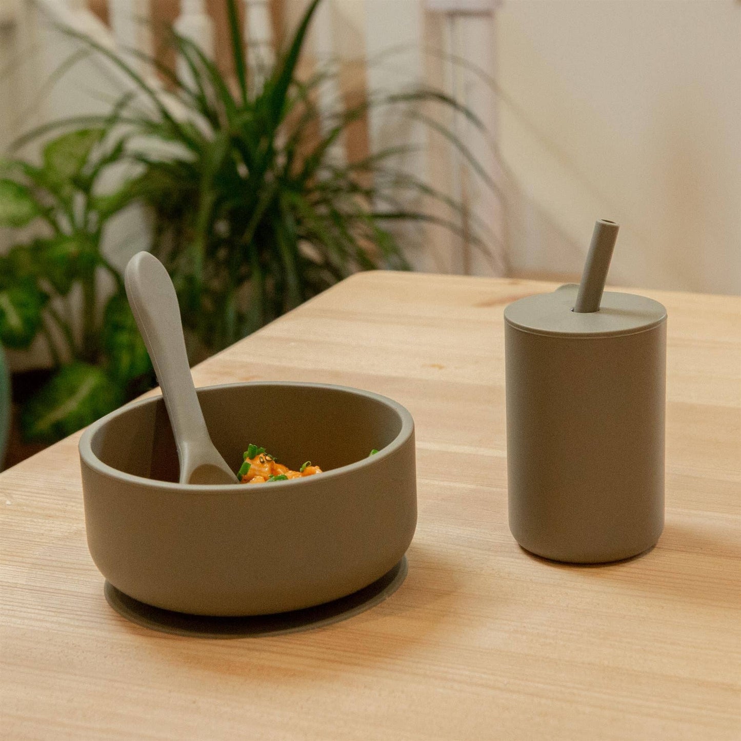 170ml Baby Silicone Straw Cup - By Tiny Dining