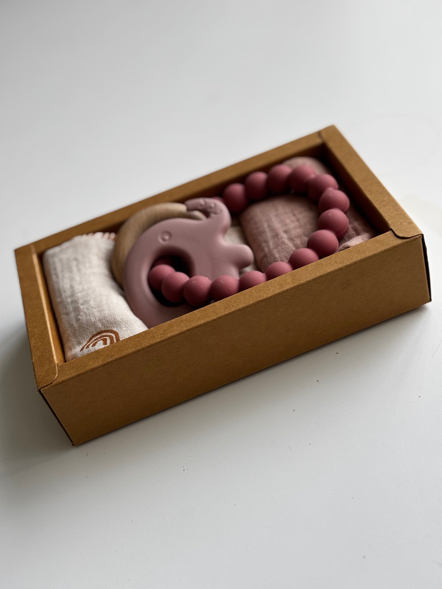 Elephant Teether Beads Gift Box