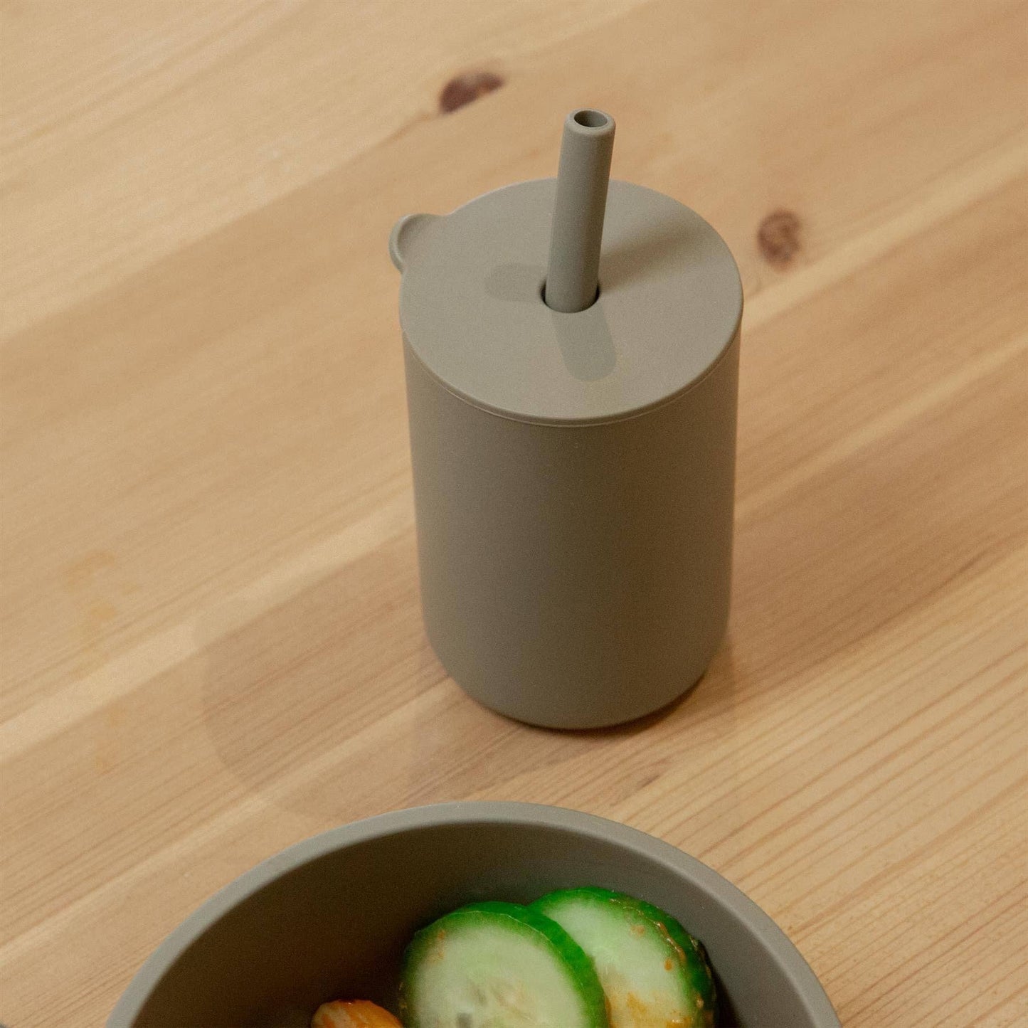 170ml Baby Silicone Straw Cup - By Tiny Dining