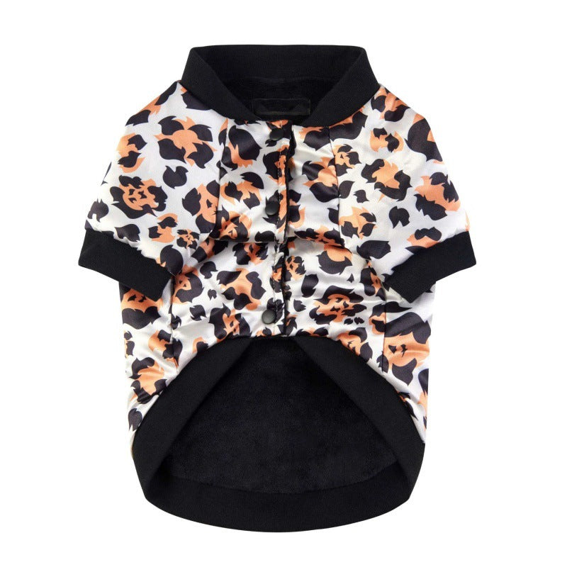 Teddy Fadou Corgi Quilted New Year's Autumn And Winter Coat