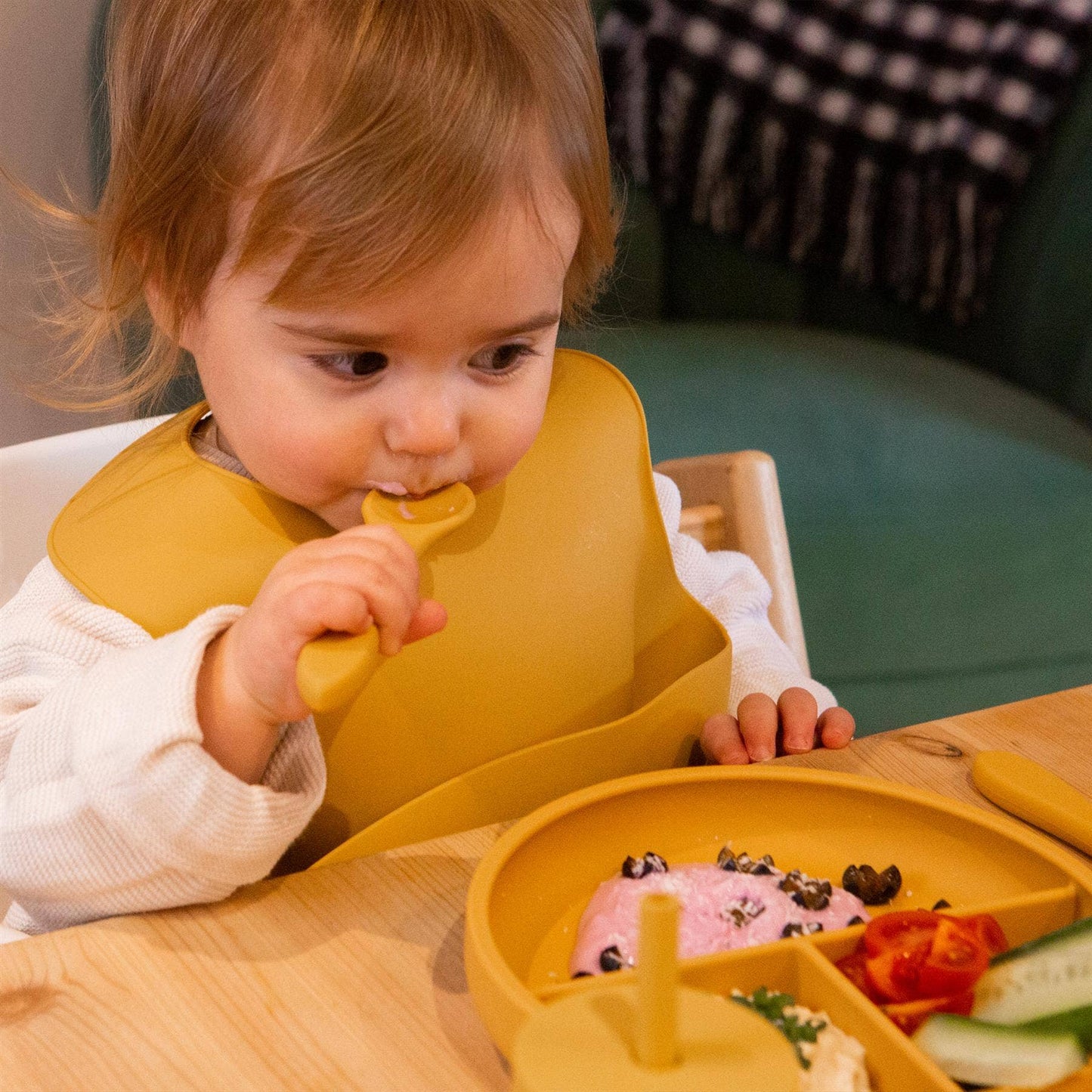 Baby Silicone Weaning Spoon - By Tiny Dining
