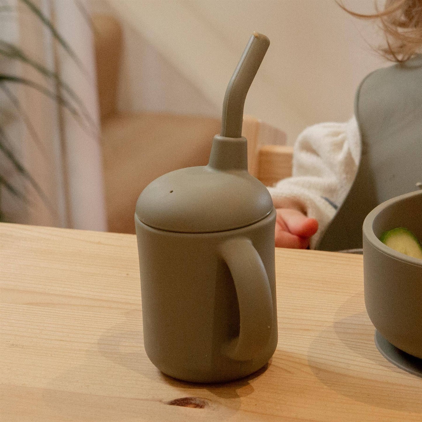 120ml Baby Silicone Sippy Cup - By Tiny Dining