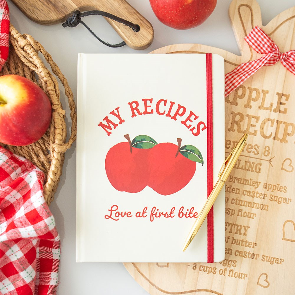 MY RECIPES A5 NOTEBOOK WITH PEN