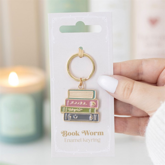 Book Worm Keyring